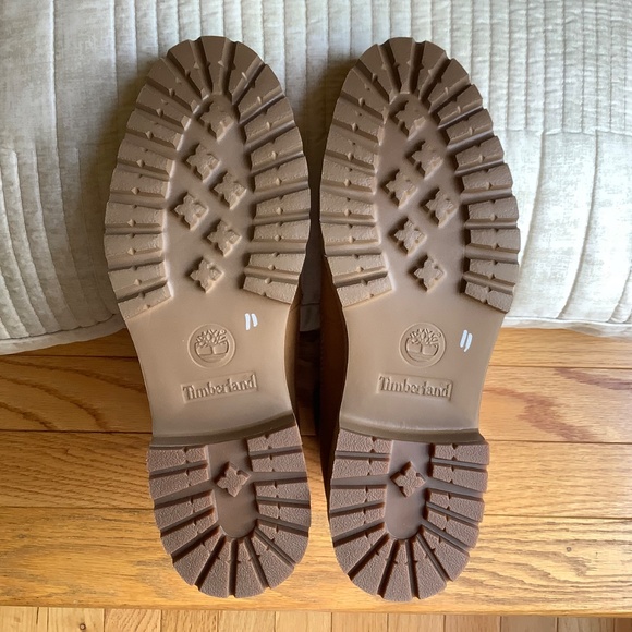 Timberland  Women’s Leather Water Resistant Lace Up Boots Wheat SZ 11 NWOT - Picture 12 of 15